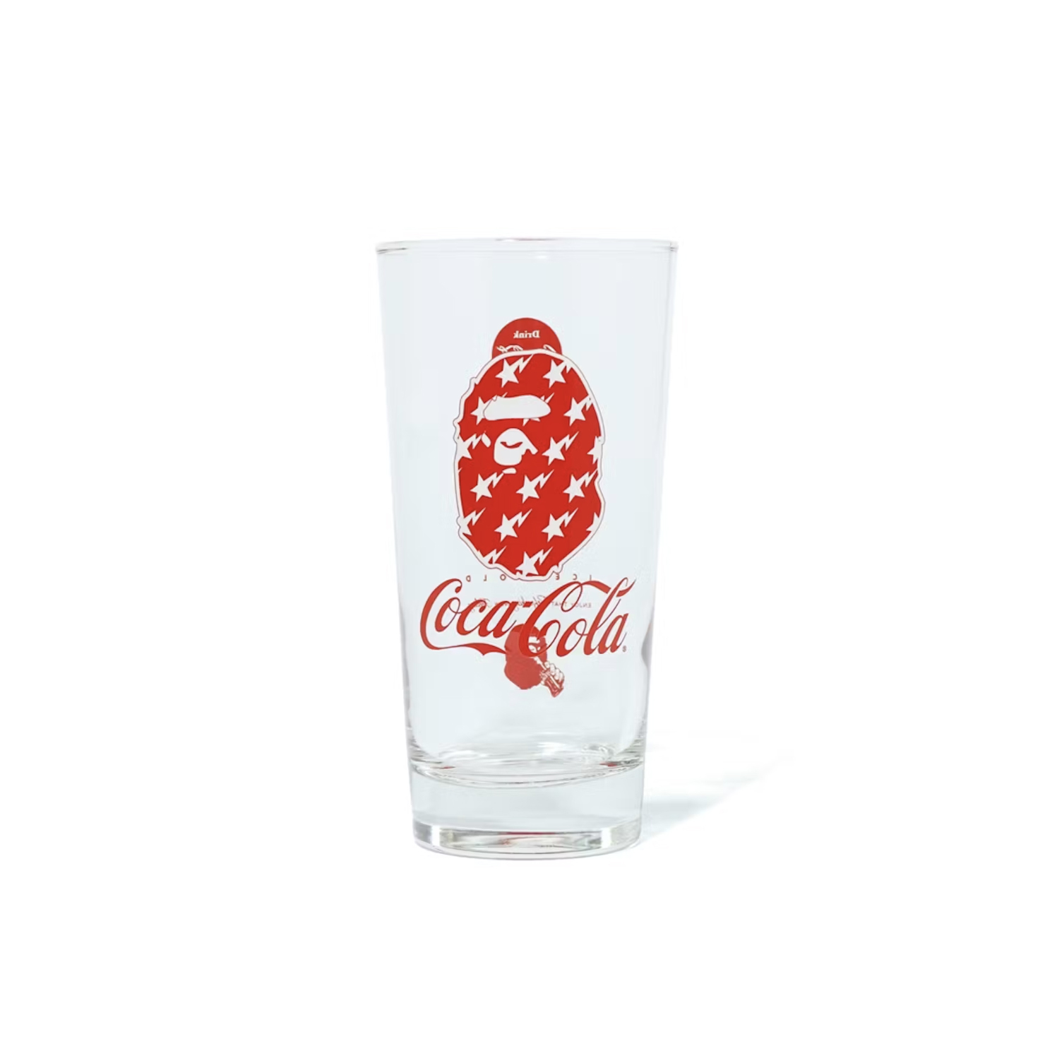 A BATHING APE BAPE X COCA COLA GLASS 可口可樂 流星 猿人玻璃杯