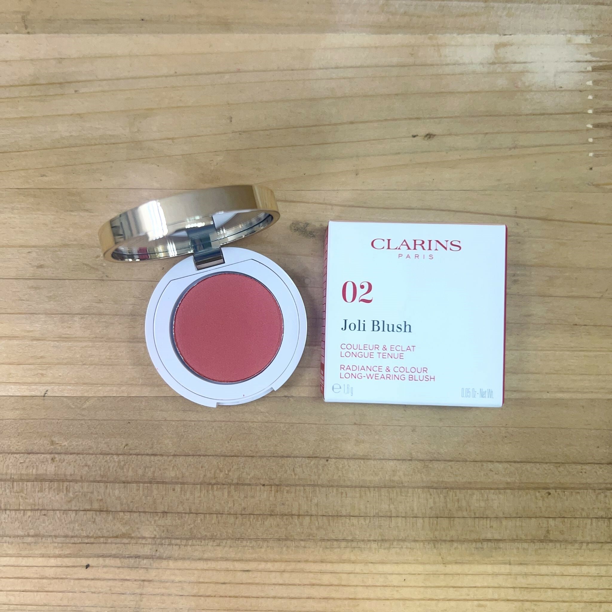 CLARINS 絲滑持久胭脂 #02 1.6g