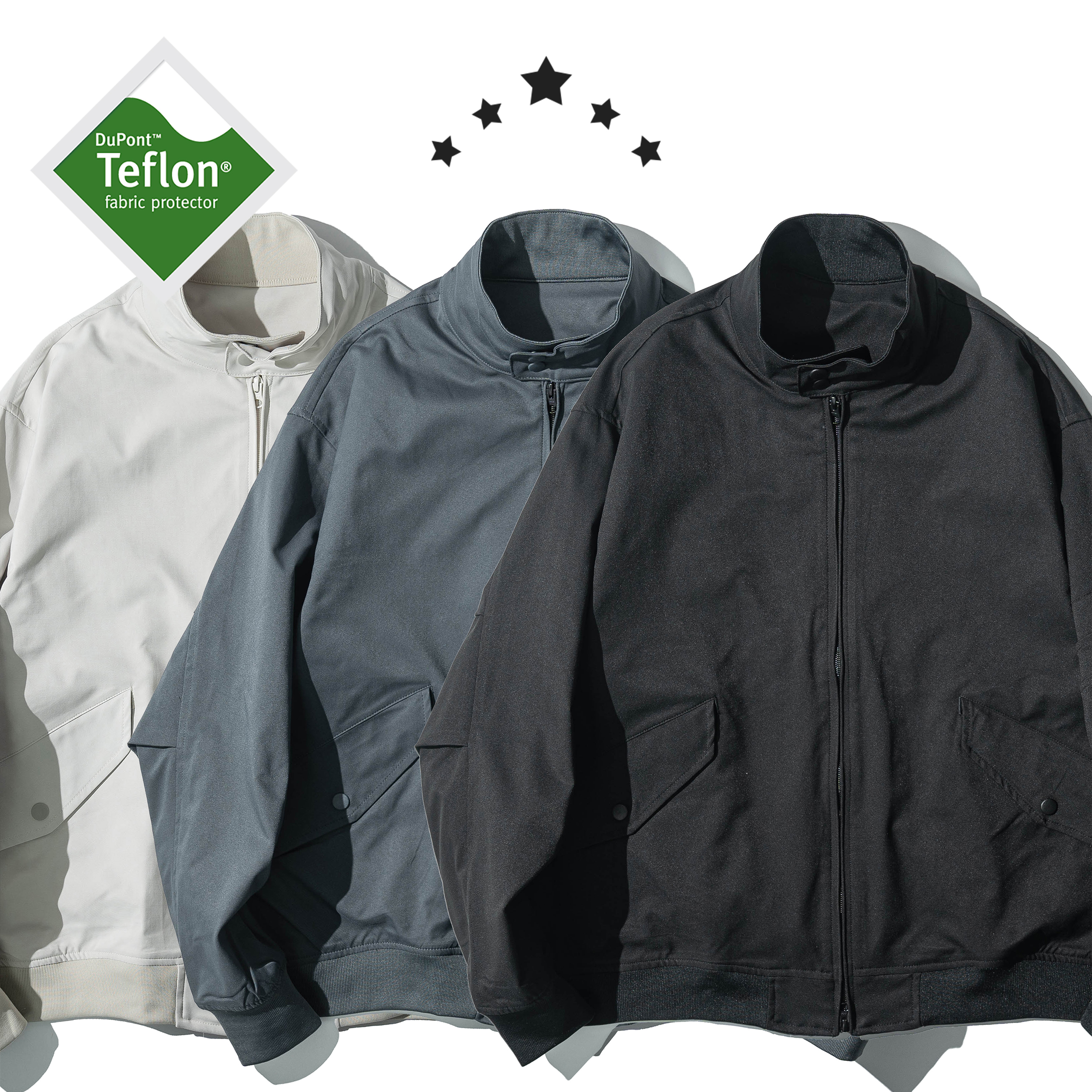 Teflon® Harrington Jacket 防潑水 立領 哈靈頓外套 [P-397]