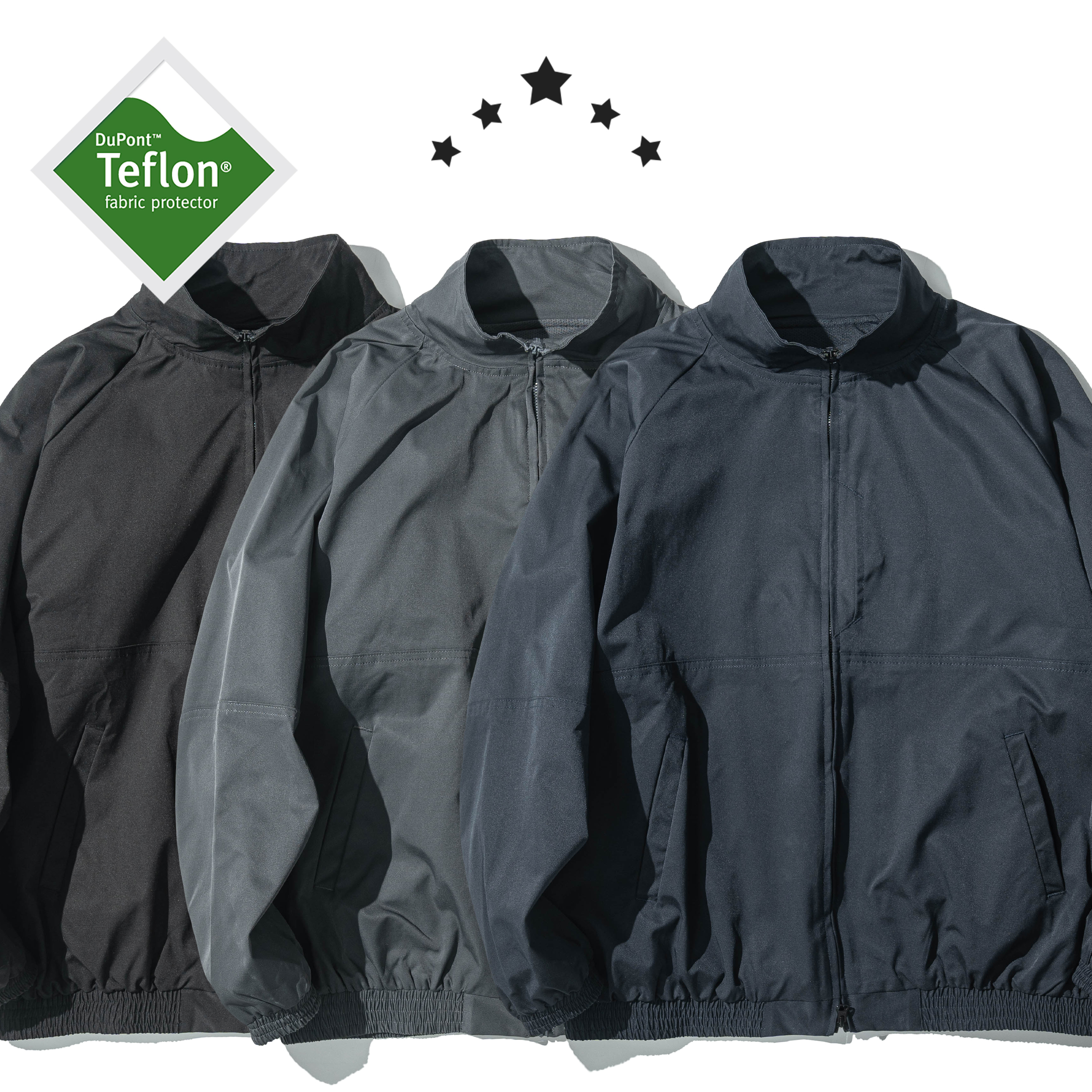 Teflon® Track Jacket 防潑水 立領 訓練外套 [P-409]