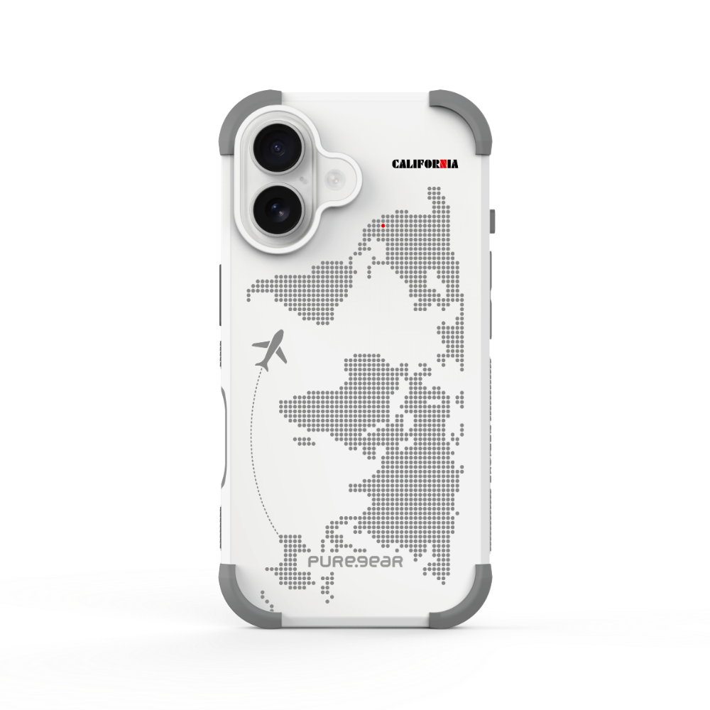 iPhone 坦克軍規防摔手機殼 / 加州航線 (簡約風格)