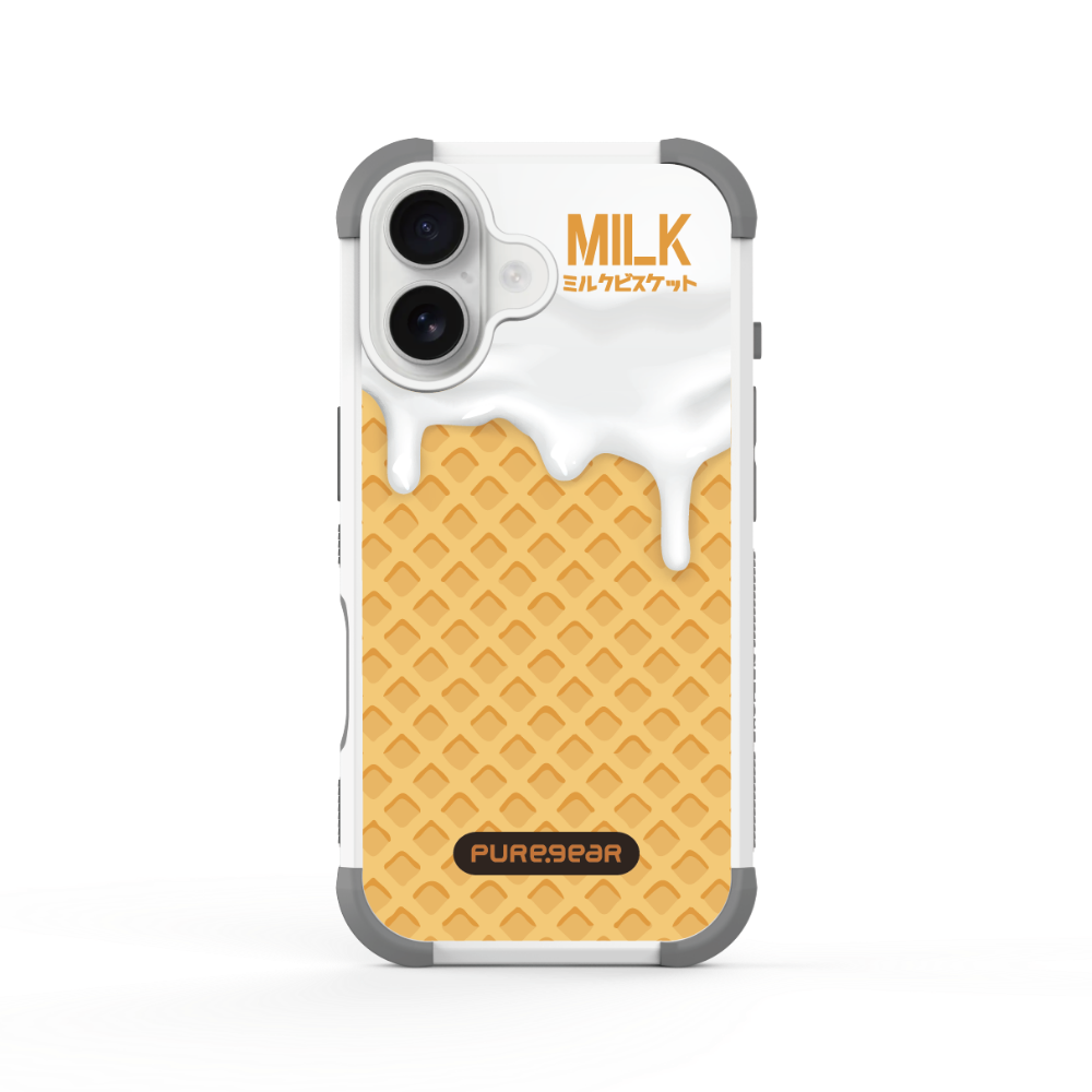 iPhone 坦克軍規防摔手機殼 / 冰淇淋 (彩繪風格)