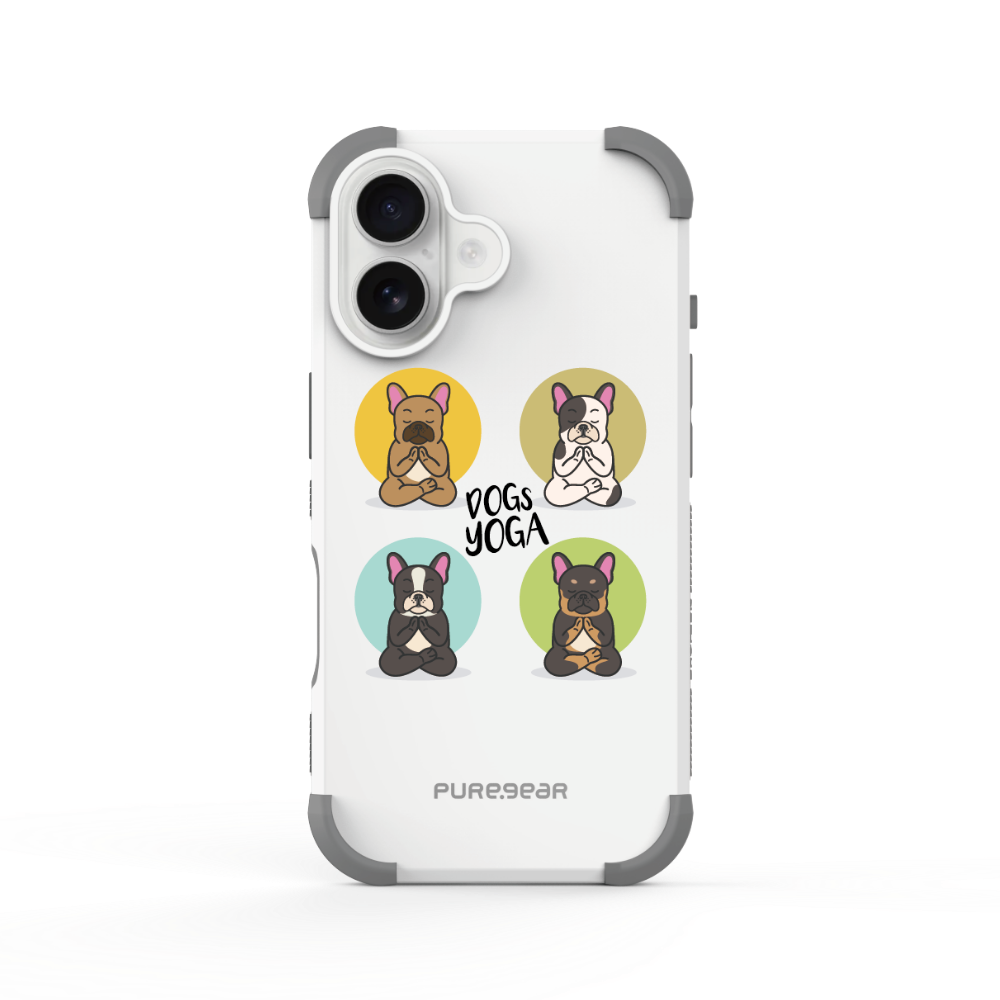 iPhone 坦克軍規防摔手機殼 / 汪星人 (呆貓萌狗)