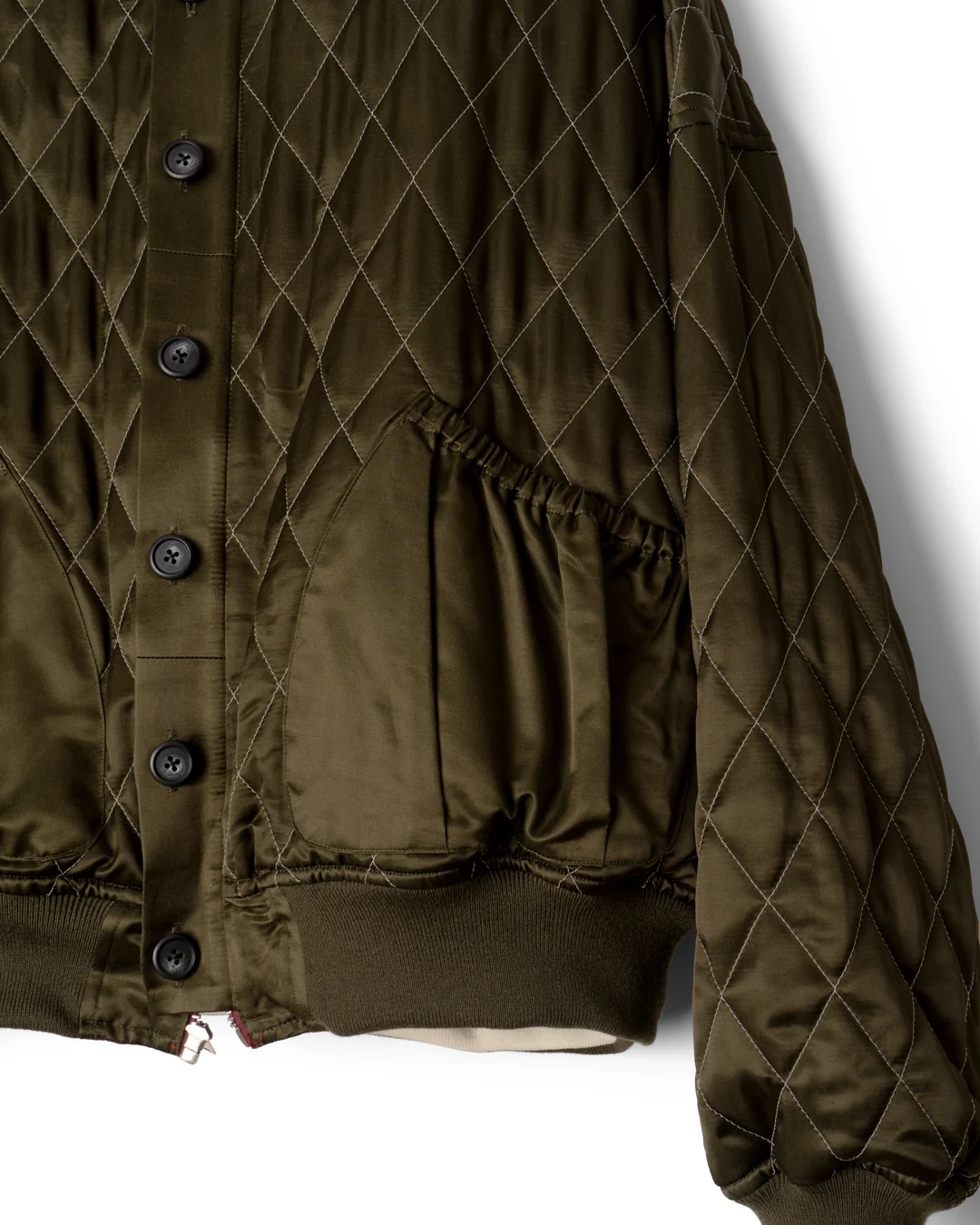 ジャケット・アウター 24AW refomed / REVERSIBLE STADIUM JAMPER refomed [ REVERSIBLE STADIUM JAMPER ] KHAKI×WINE | ロイド