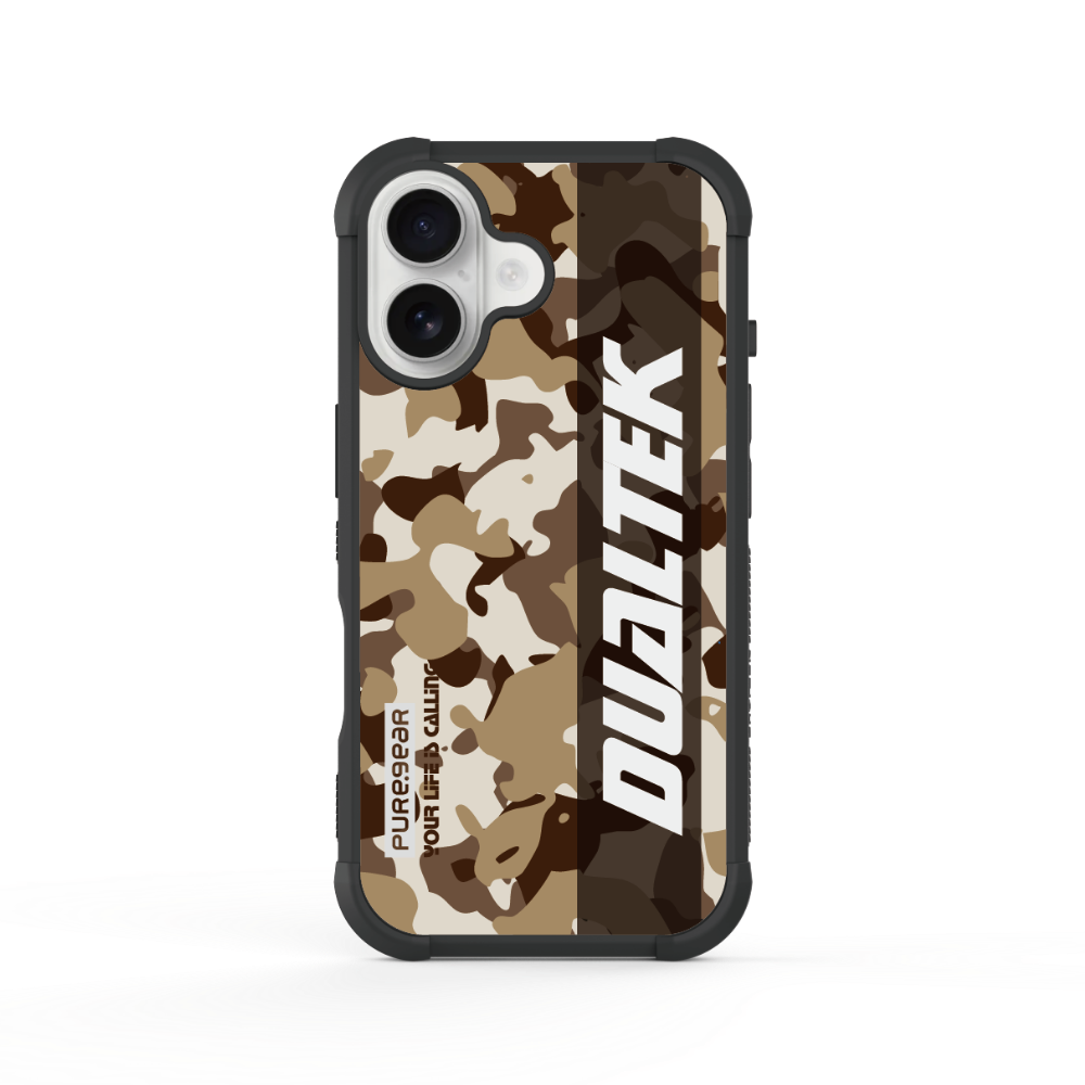 iPhone 坦克軍規防摔手機殼 / 沙漠迷彩 (迷彩風格)