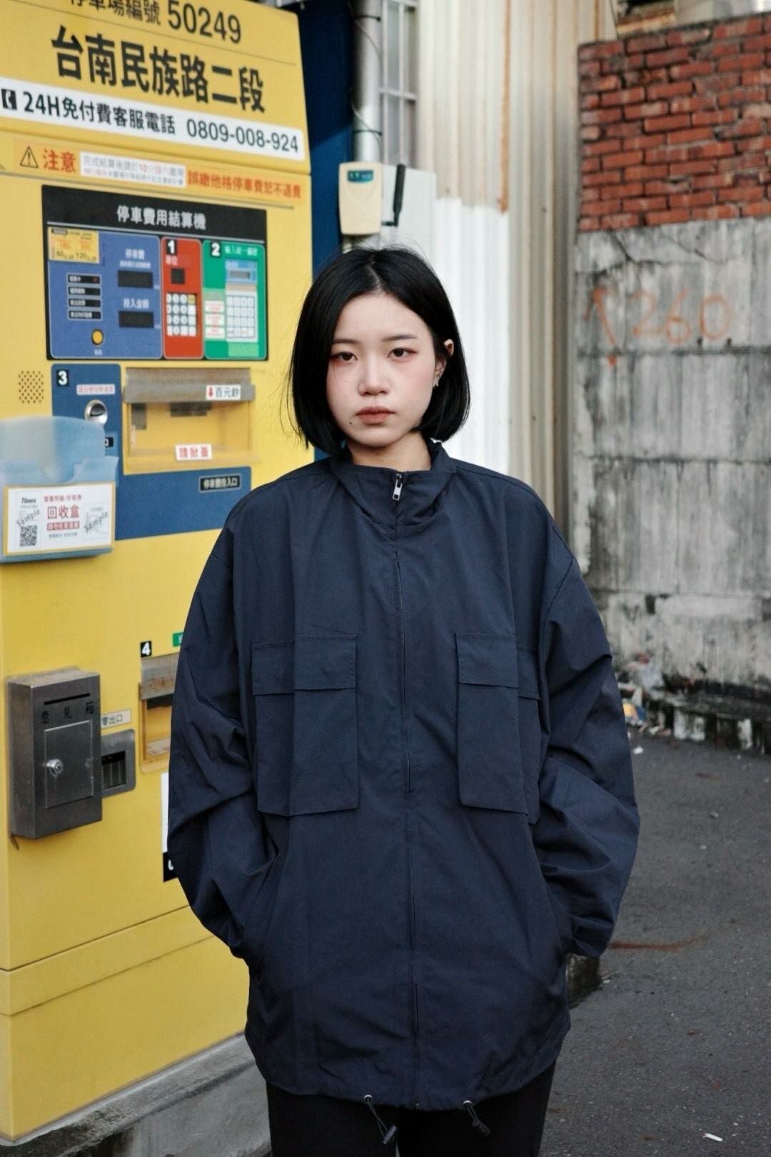 ARMS 軍事口袋 哈靈頓 外套