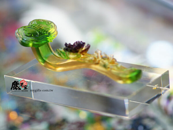 鹿港窯禮品館│富貴如意 琉璃 祝福您的親友如願以償