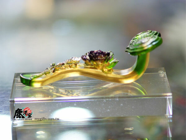 鹿港窯禮品館│富貴如意 琉璃 祝福您的親友如願以償