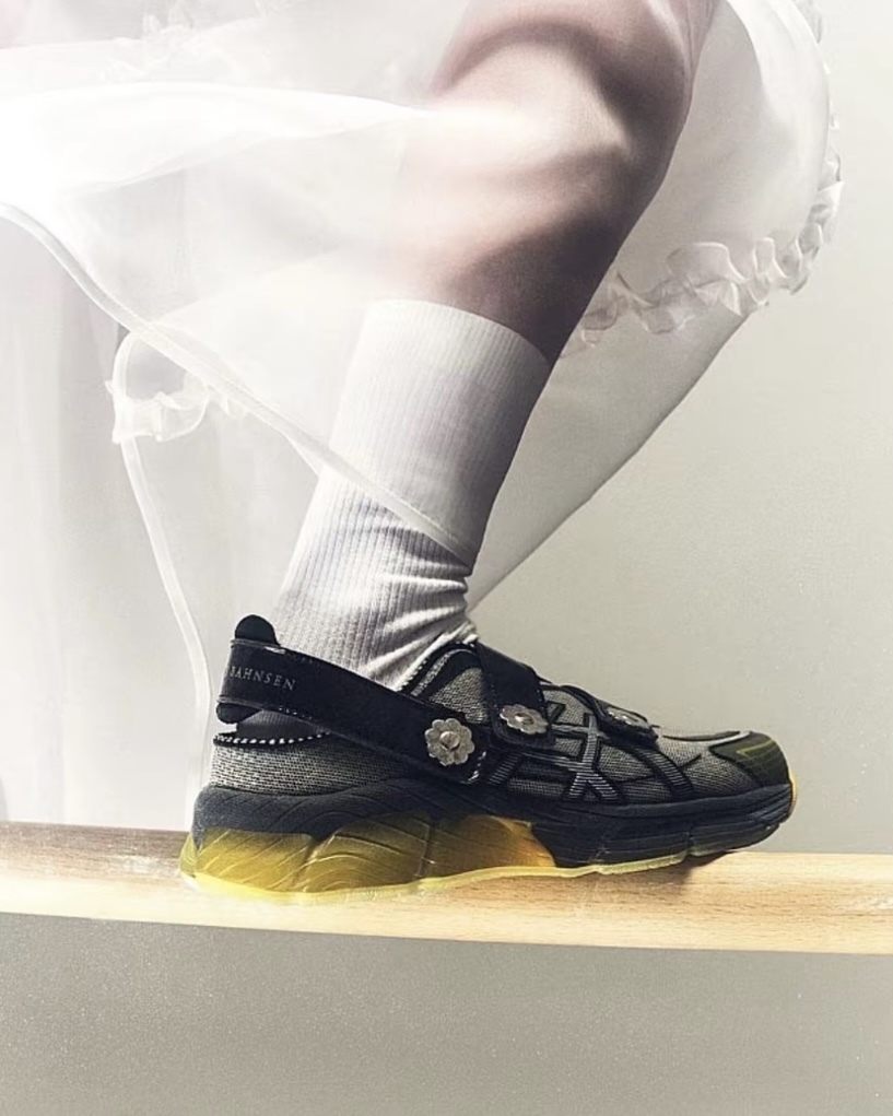 【Focus Store】預購 Cecilie Bahnsen x Asics Gel-Quantum VIII 瑪麗珍鞋 白綠/黑黃 1203A638-020 / 1203A638-021