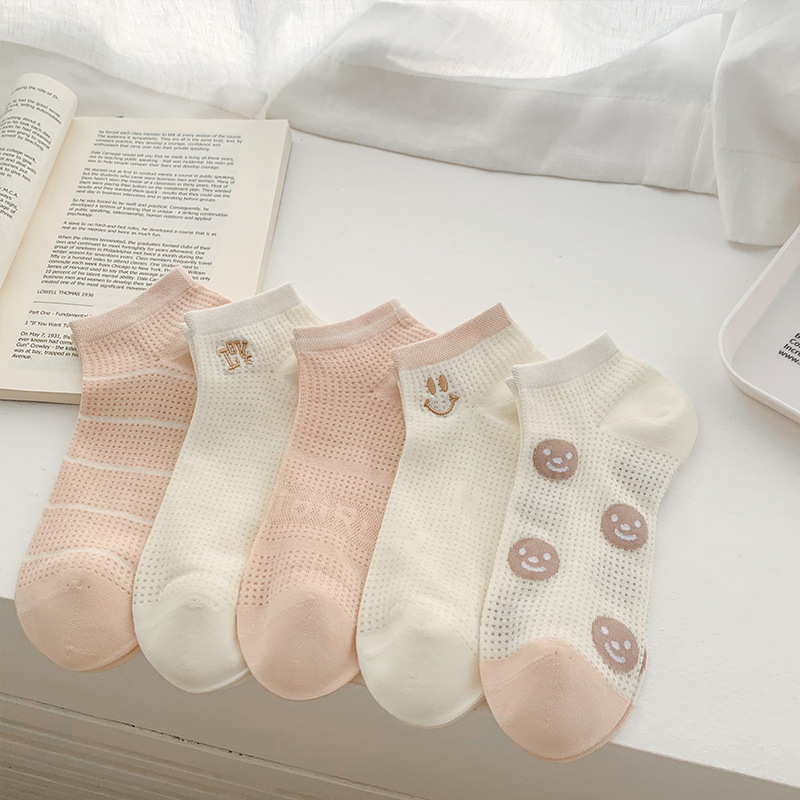 [3 FOR RM10] Mesh Lightweight Breathable Mid-Calf Socks