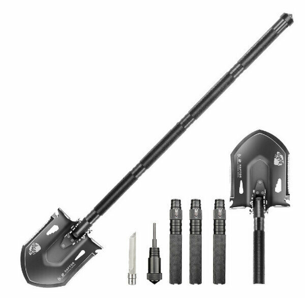 Hot selling multifunctional outdoor folding field shovel GBC-046 (length 999MM)