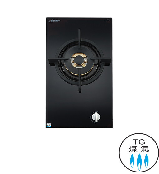 德國上將 Giggas  GP-301‧座檯‧嵌入式‧單頭煮食爐‧煤氣‧石油氣‧香港行貨,原廠1年保養‧