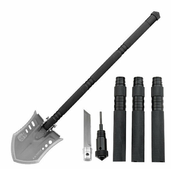 Hot selling outdoor folding camping shovel-Manganese shovel GBC-046 (total length 800MM)