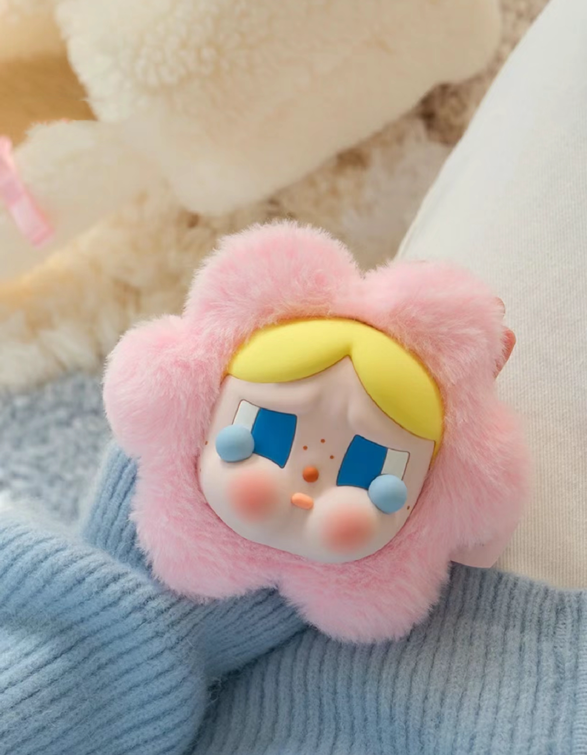 Popmart 泡泡瑪特 Crybaby 悲傷俱樂部 毛絨耳機包 鑰匙圈 吊飾 零錢包 (任買兩件711免運)/預購