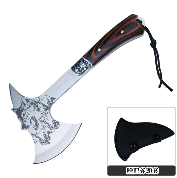 熱賣斧頭（產品全長：33cm斧刃長度：11.6cm產品柄長：16.3cm斧身厚度：0.5cm）