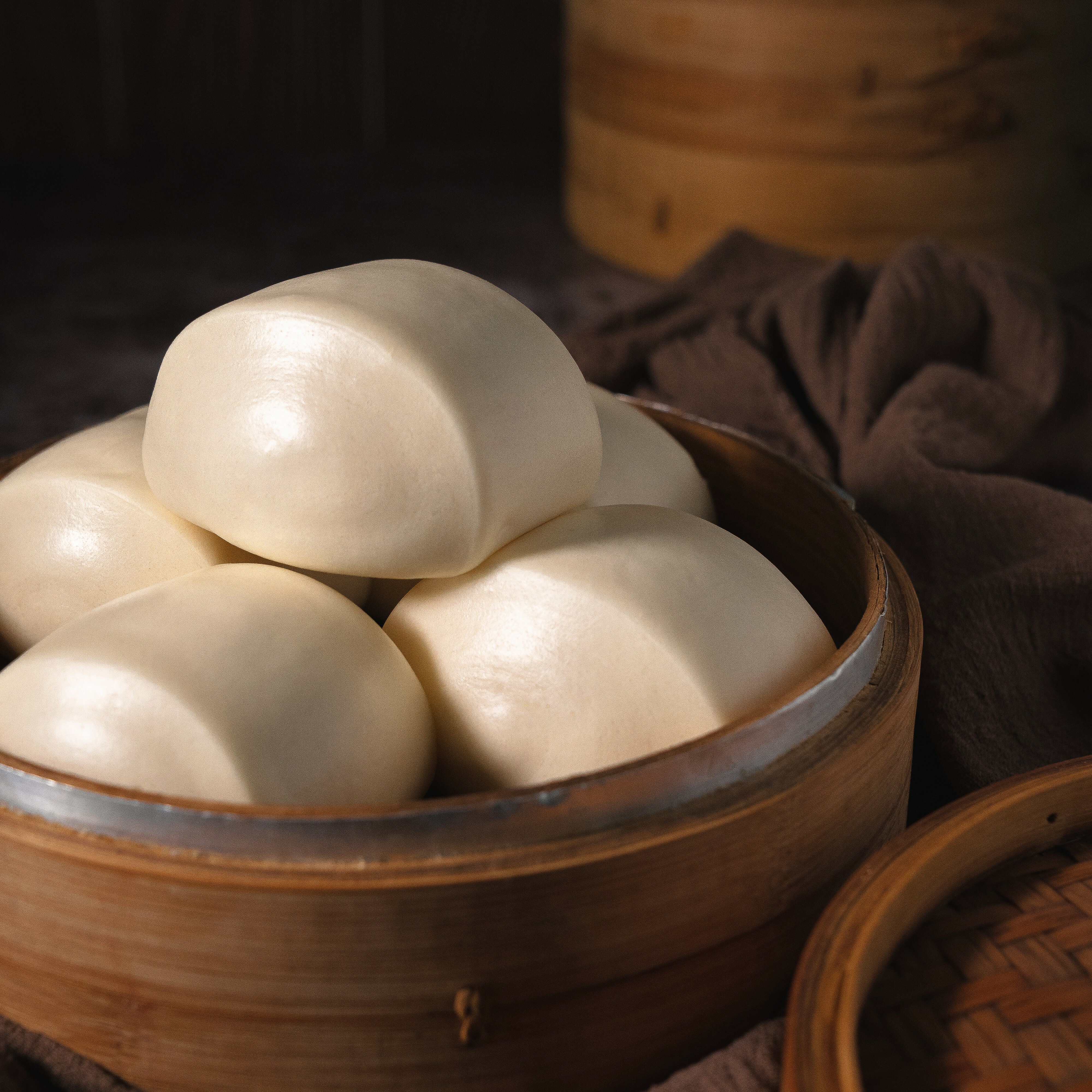 白饅頭6入【冷凍】