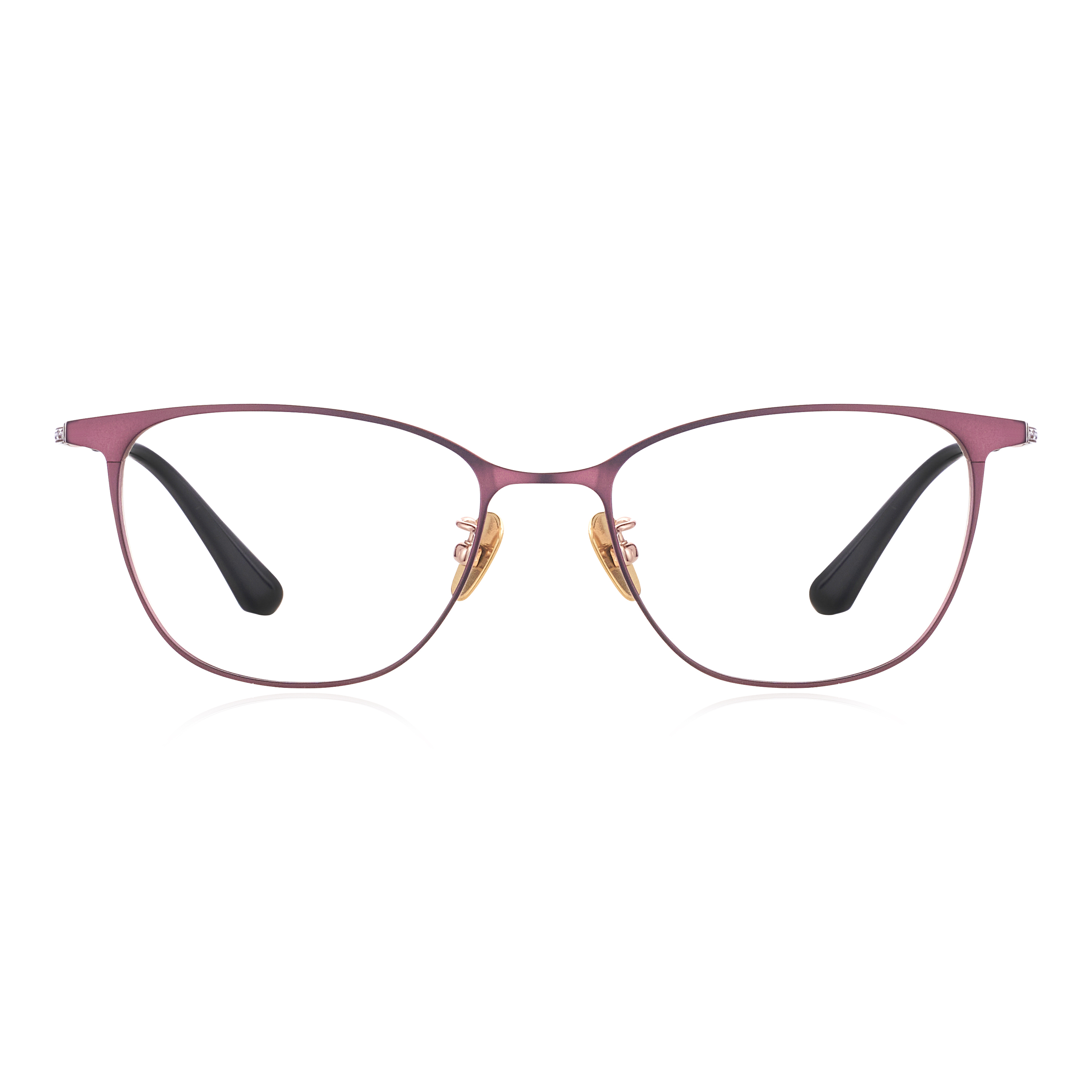 鈦金屬 Hipster 低調沉穩圓框眼鏡-四色可選