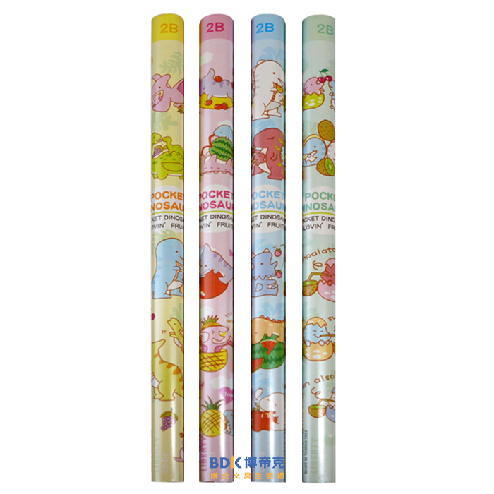 利百代 LIBERTY 恐龍秘境大三角2B學齡前鉛筆 CB-210 36入(筒)