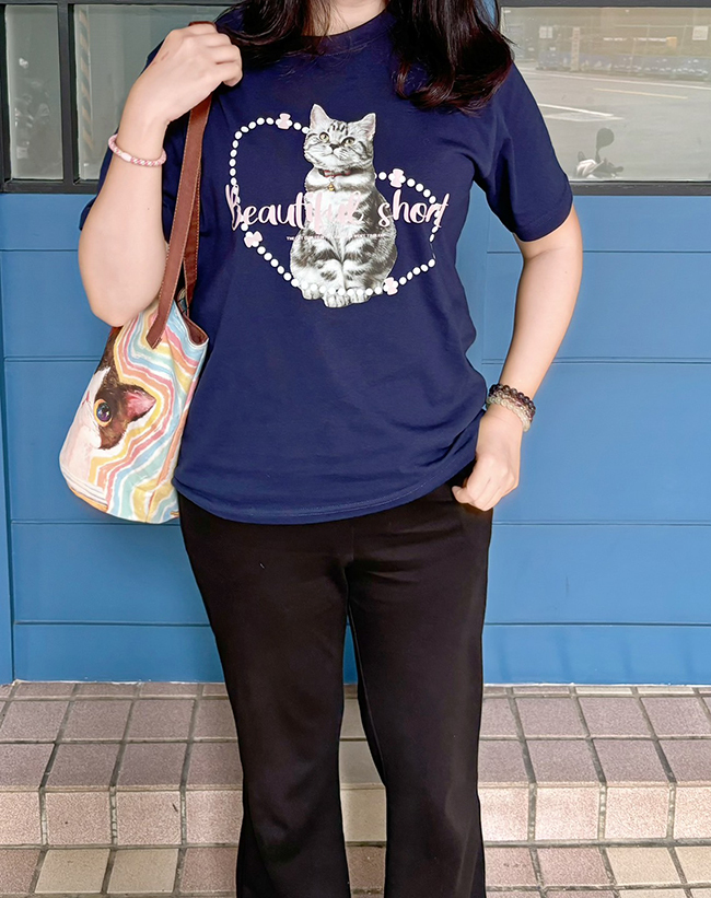 超美美短短袖上衣-