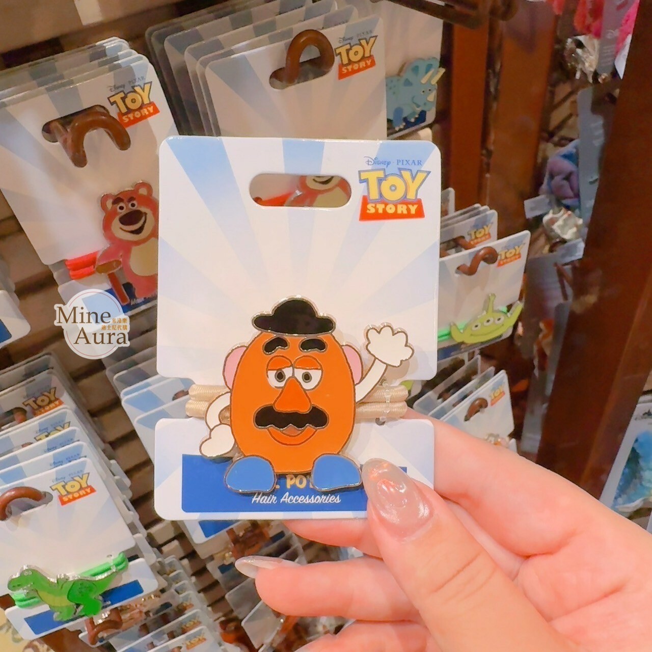 蛋頭先生 Mr. Potato Head 蛋頭太太 造型 髮束 髮飾 玩具總動員 Toy Story -香港迪士尼樂園