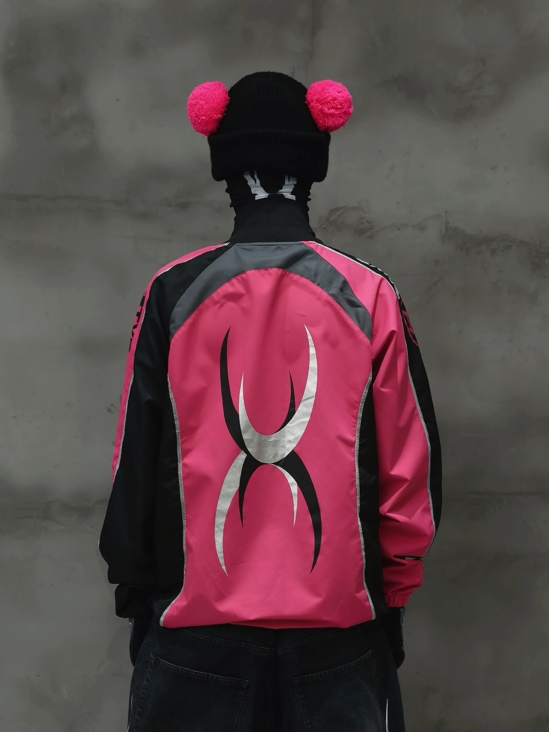 RTVG 尼龍印花Logo 小高領 運動機能 薄長袖