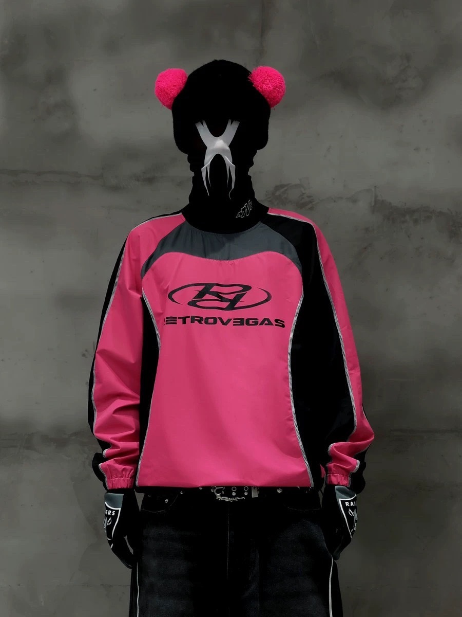 RTVG 尼龍印花Logo 小高領 運動機能 薄長袖