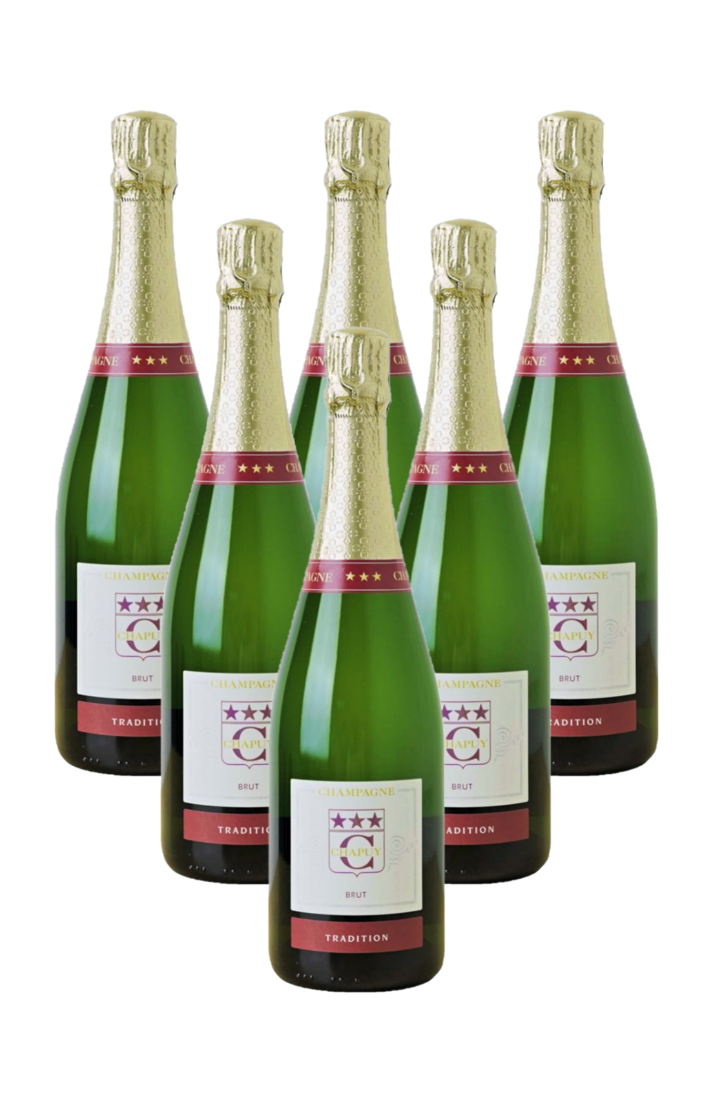 Champagne Chapuy Brut Tradition (WS91) (6Bottles)