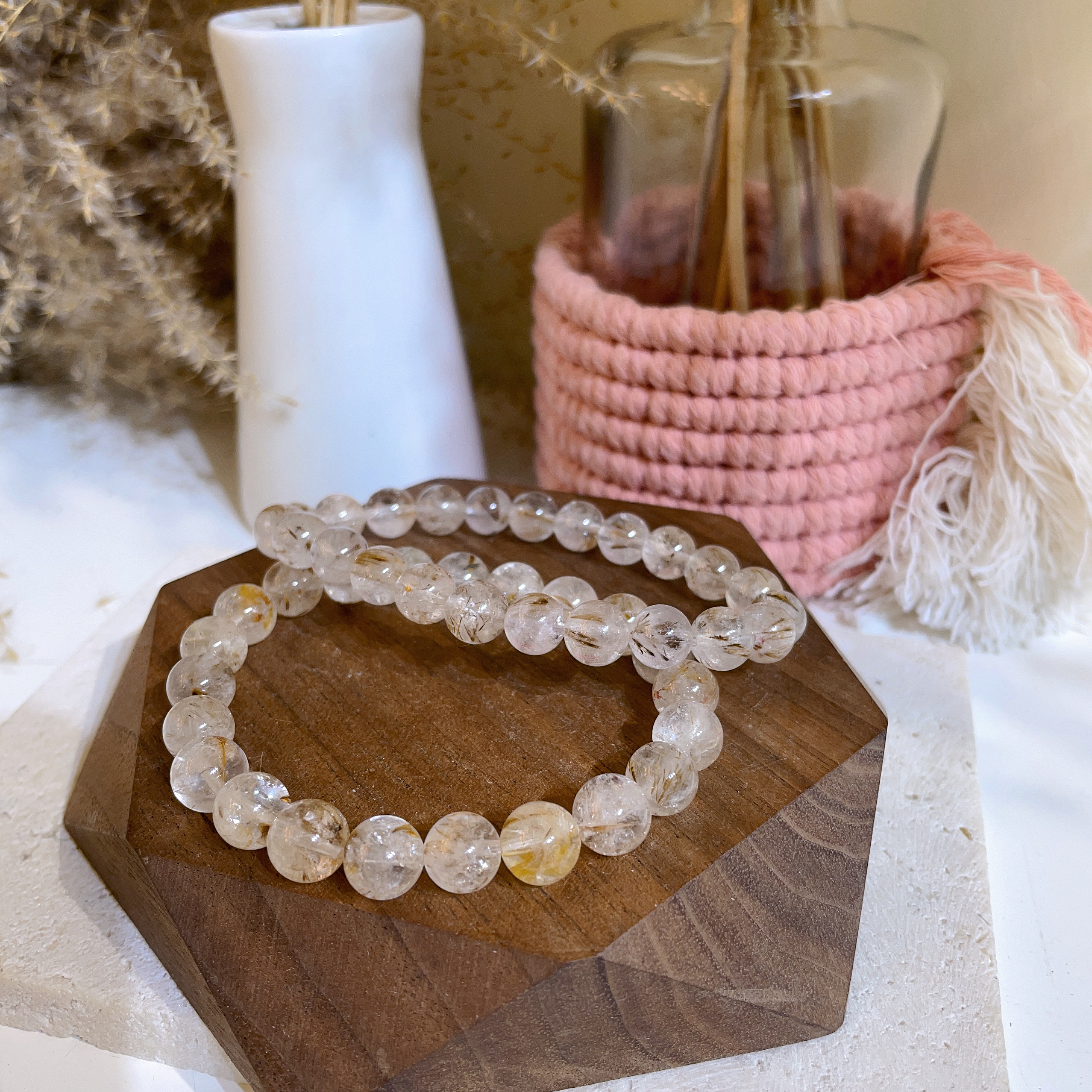 金牙極光23手串 8mm