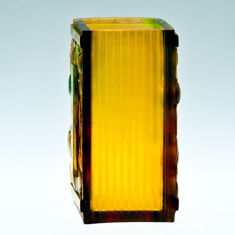 鹿港窯禮品館│居成功的象徵：碩果累累的琉璃筆筒