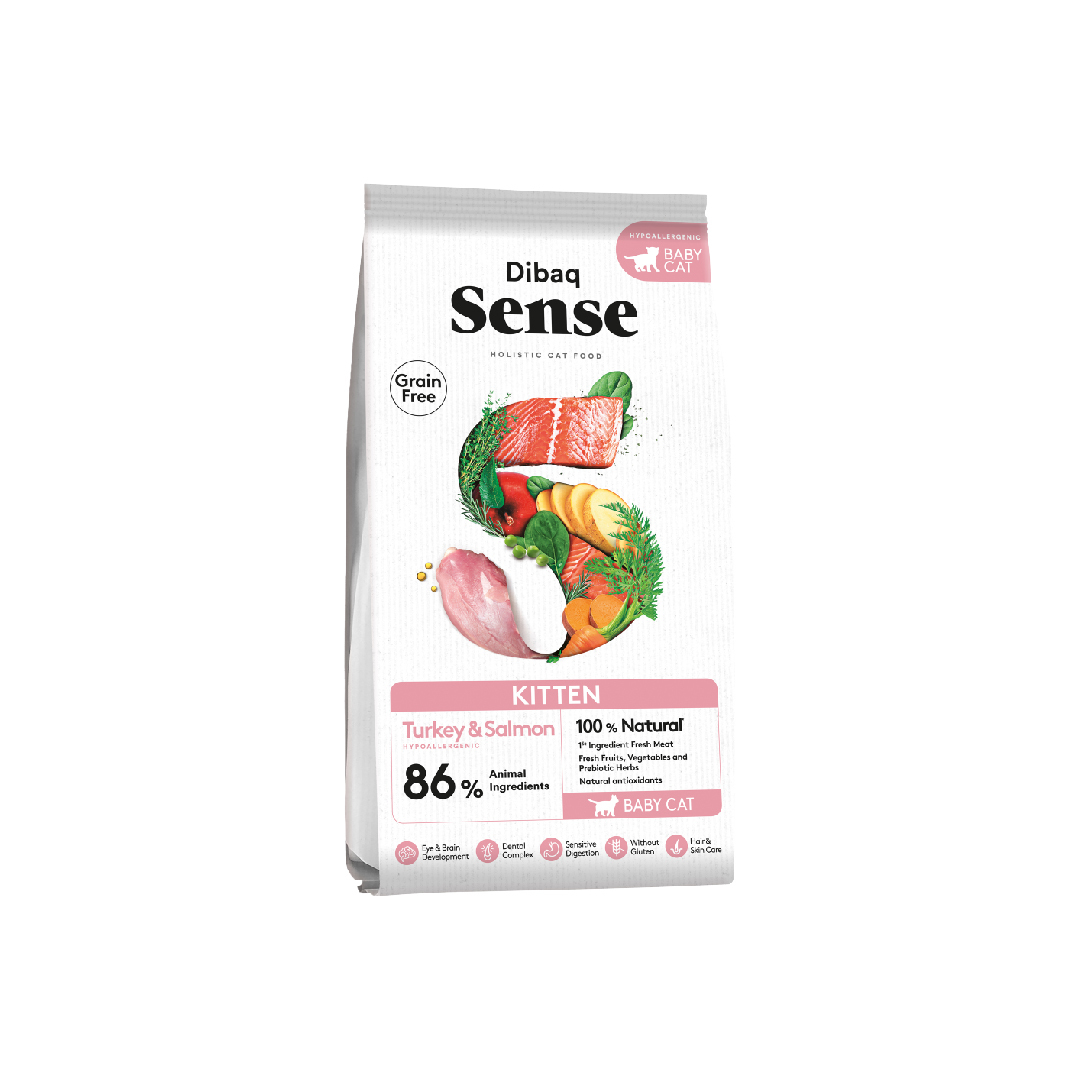 森仕 SENSE－無穀貓飼料｜WK86幼貓無穀火雞鮭魚