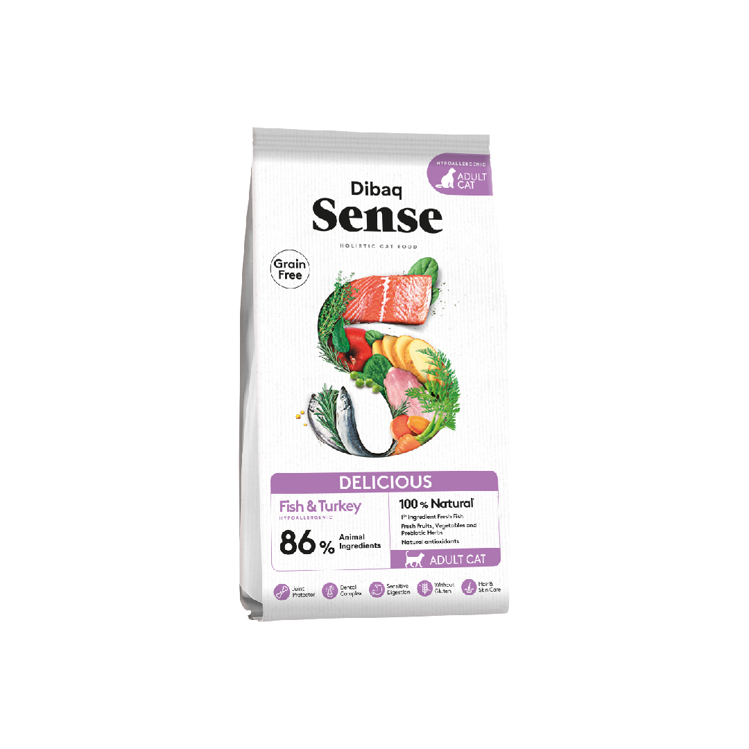 森仕 SENSE｜無穀貓飼料-WD86挑嘴貓無穀雙魚火雞