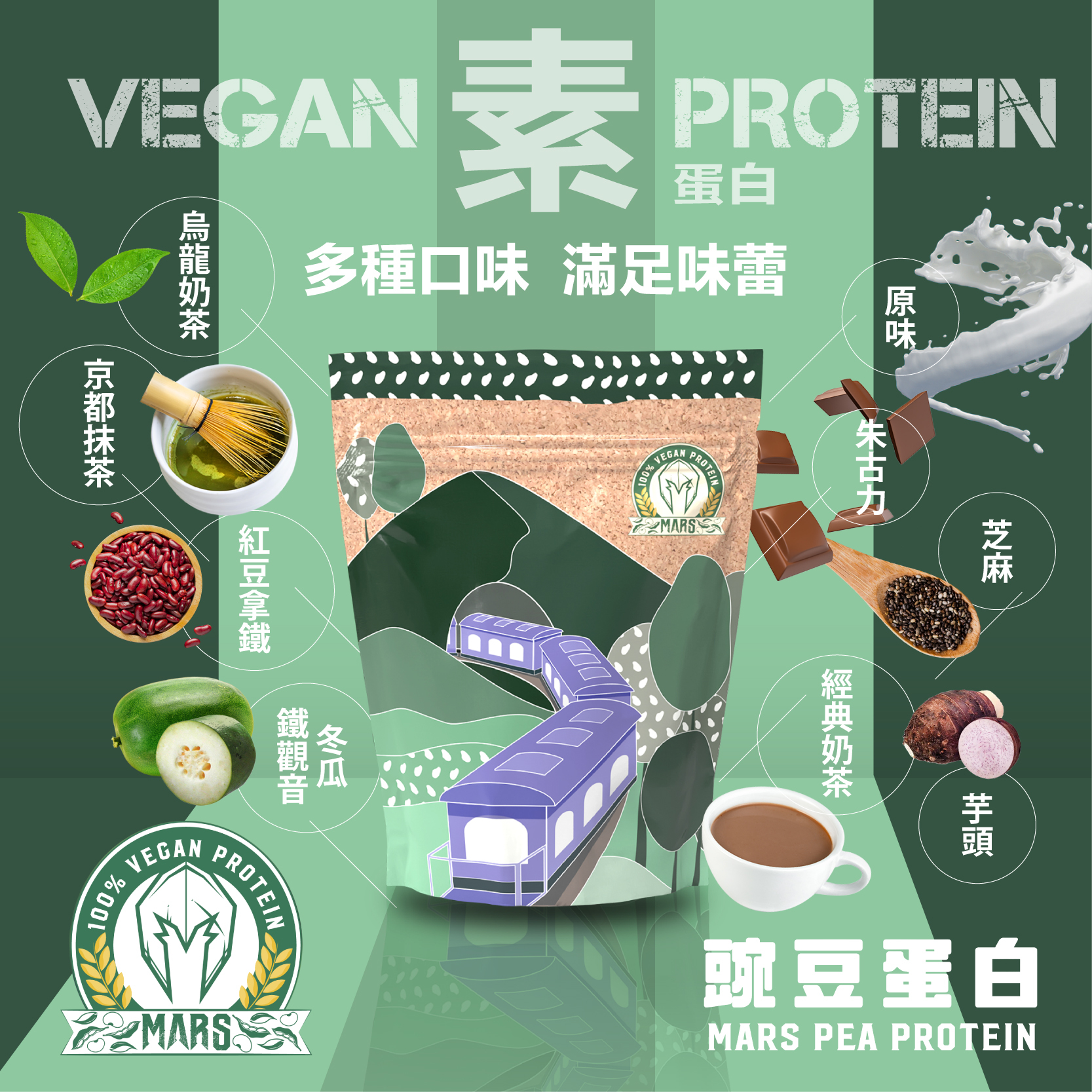 MARS VEGAN 豌豆蛋白 PEA PROTEIN ISOLATE