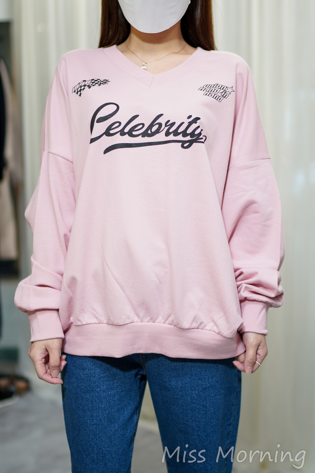 V領鬆身Tee(14169)