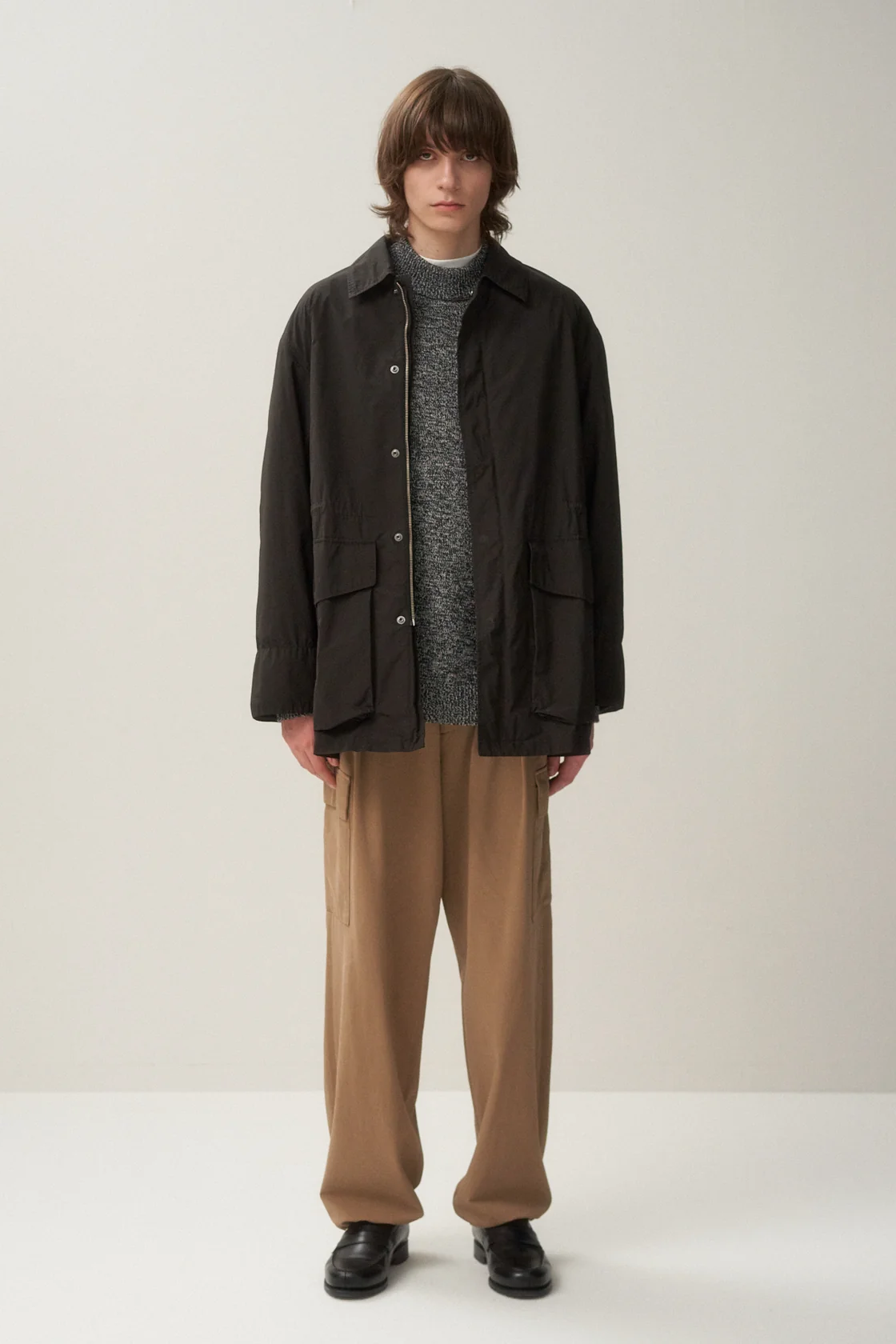 ［新品未使用］ ATON 24AW AIR WEATHER FIELD COAT ATON AIR WEATHER FIELD COAT (2COL)