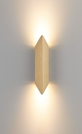 MODULAR 13760141 LED 11.6W CHIVAL 牆向上/向下 3000K 香檳沙拉絲陽極氧化