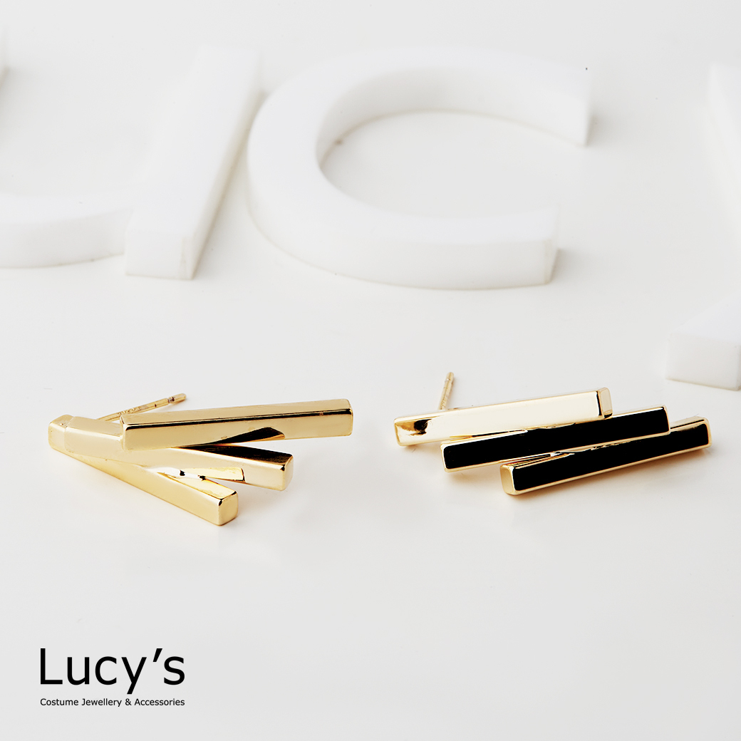 疊疊光影 耳環 (115405)