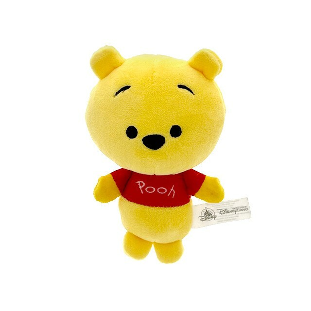 小熊維尼 Winnie the Pooh 絨毛 造型 徽章 PIN -香港迪士尼樂園