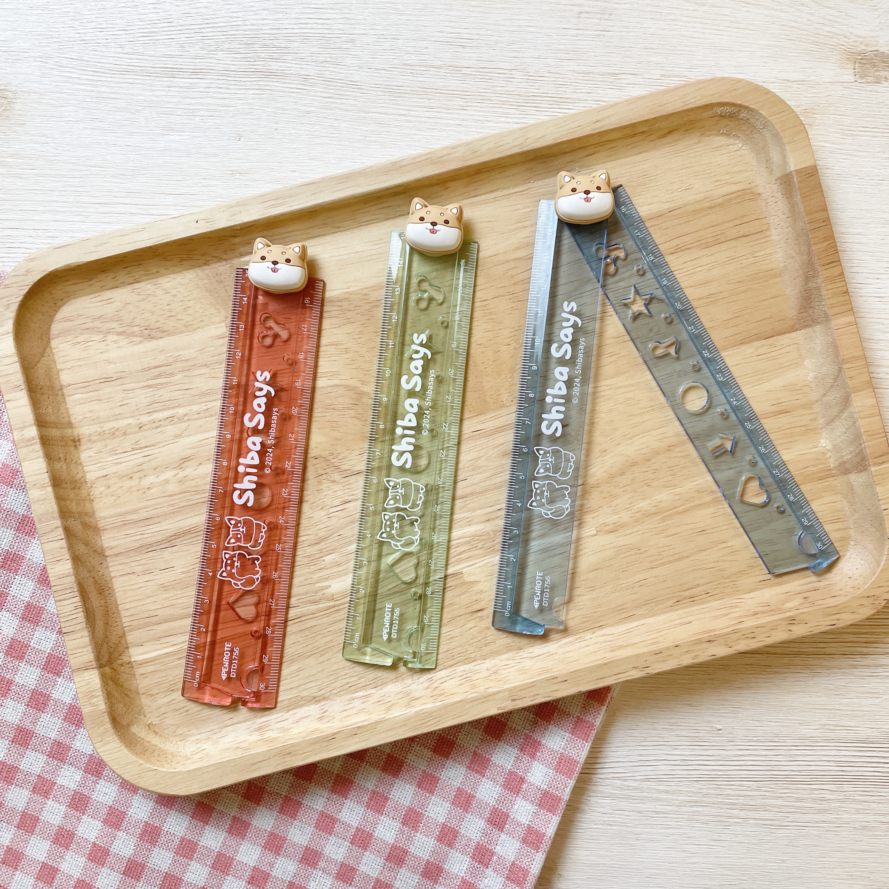 【PENROTE筆樂】柴語錄30公分折疊尺