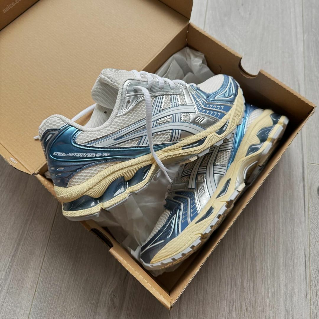 ASICS GEL-KAYANO 14 "DENIM BLUE" 奶油銀藍 金屬色 仿舊 復古 男鞋 1203A537-102 / 調貨