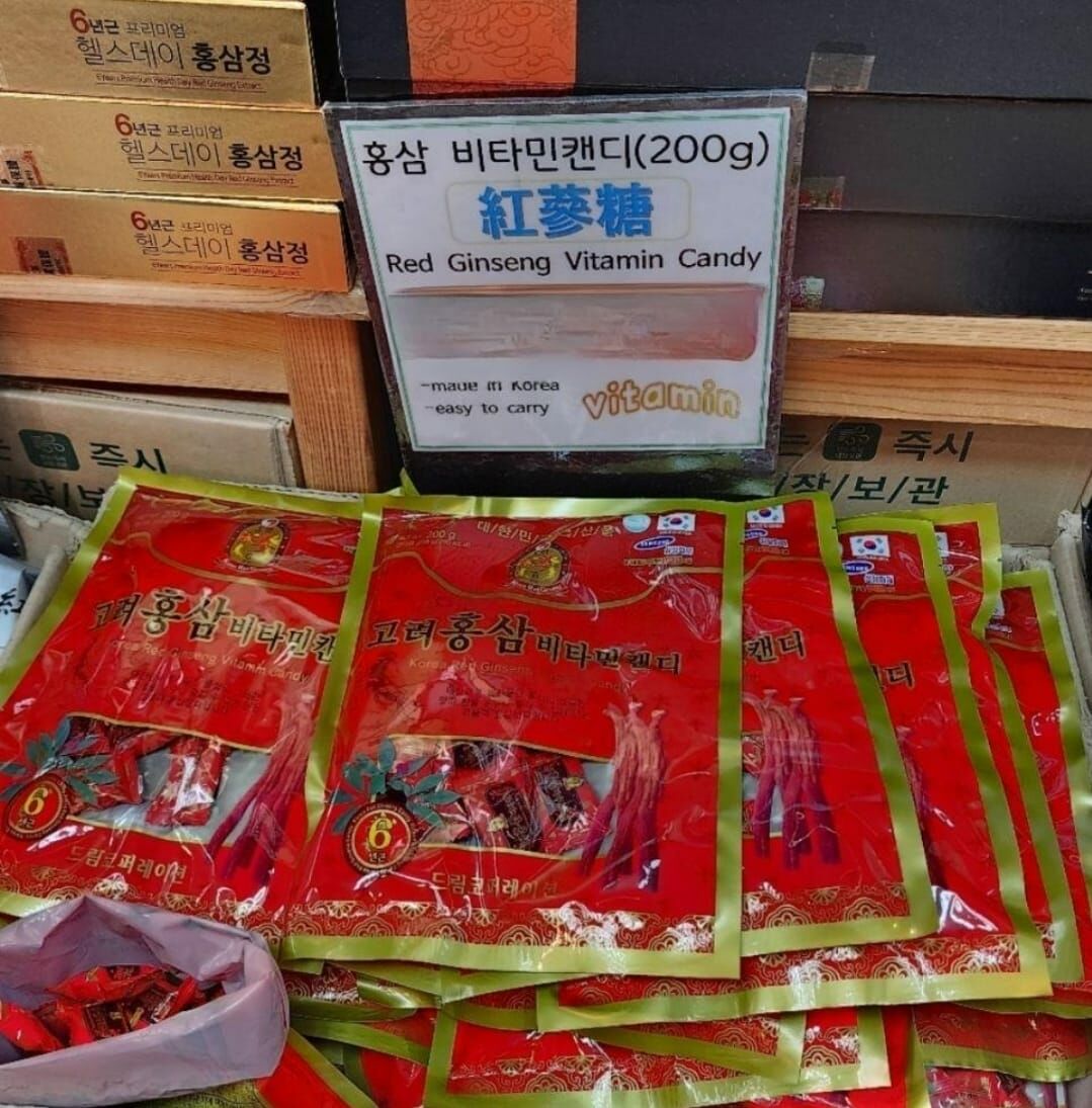 【直播】KR092807 紅蔘糖 200g 包