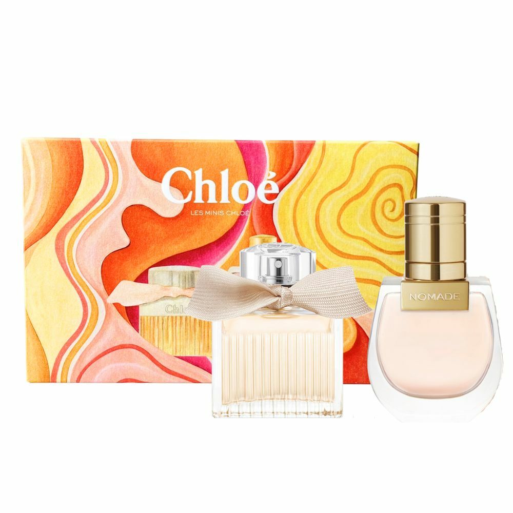 Chloe 小小Chloe香氛禮盒組 -經典同名淡香精20ml+芳心之旅淡香精20ml -2024新包裝