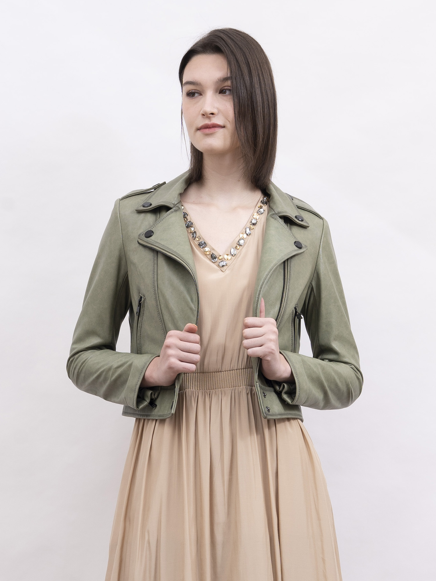 mi-tu 羊皮騎士外套