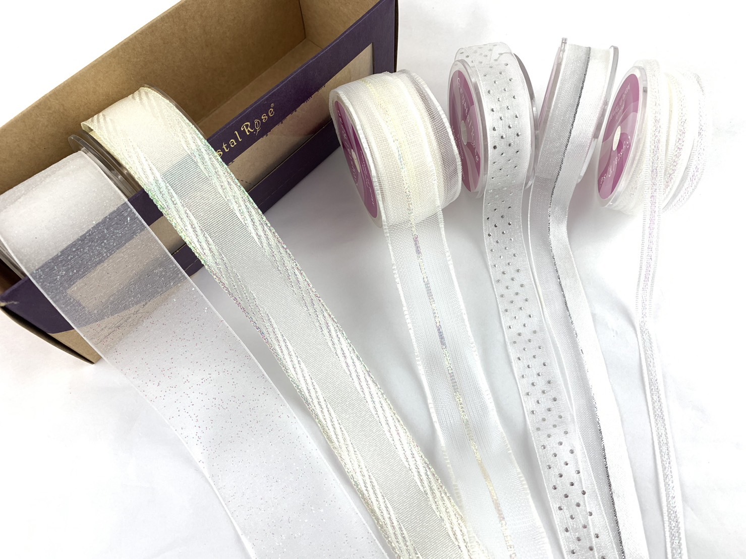 白紗新娘緞帶禮盒/6入