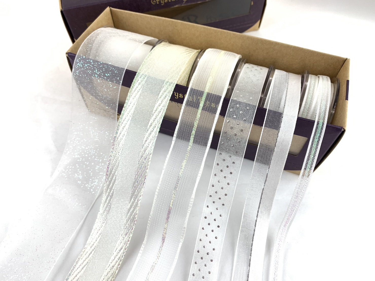 白紗新娘緞帶禮盒/6入