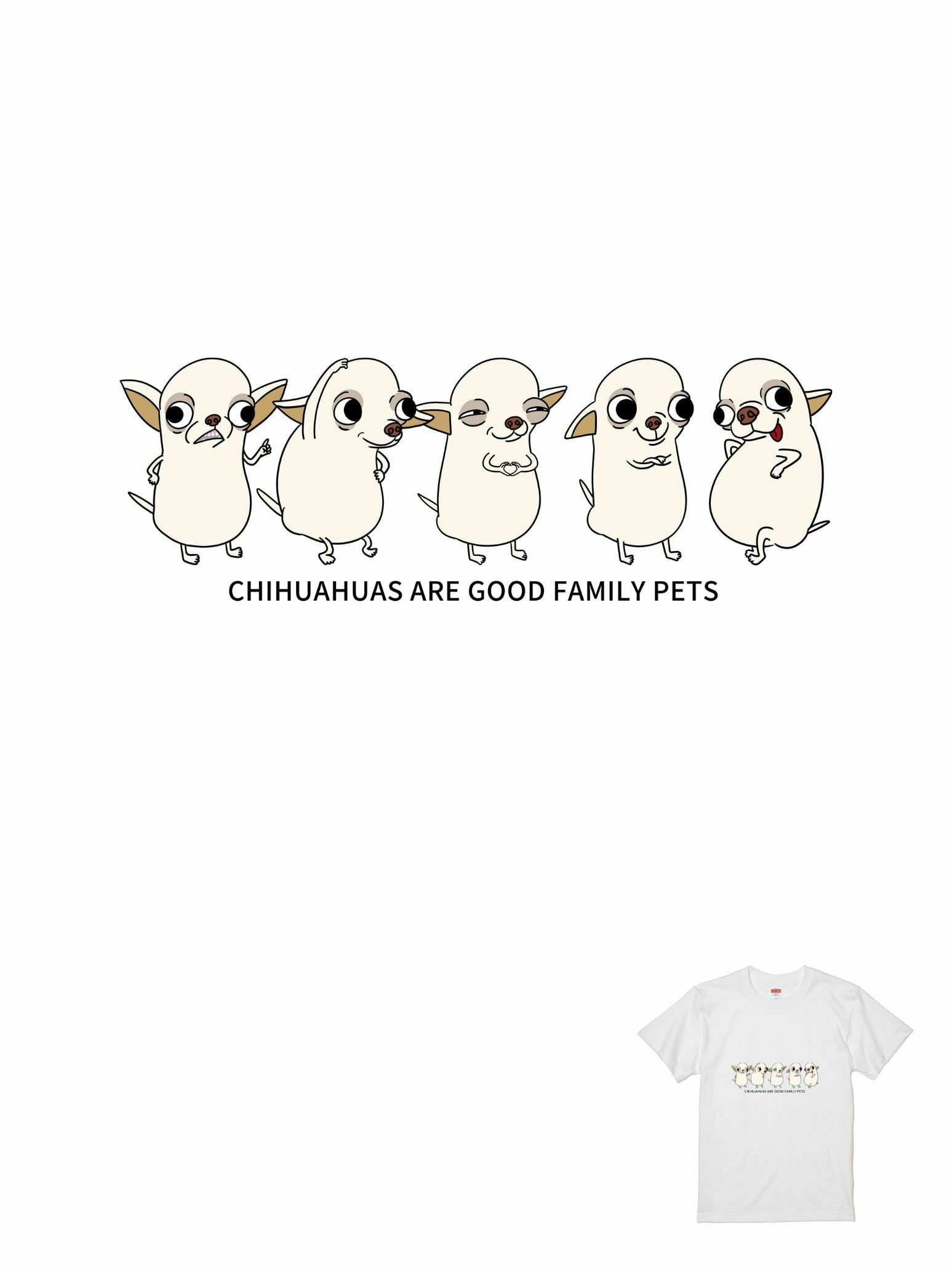 吉娃娃是很棒的寵物狗聯名T|103380002