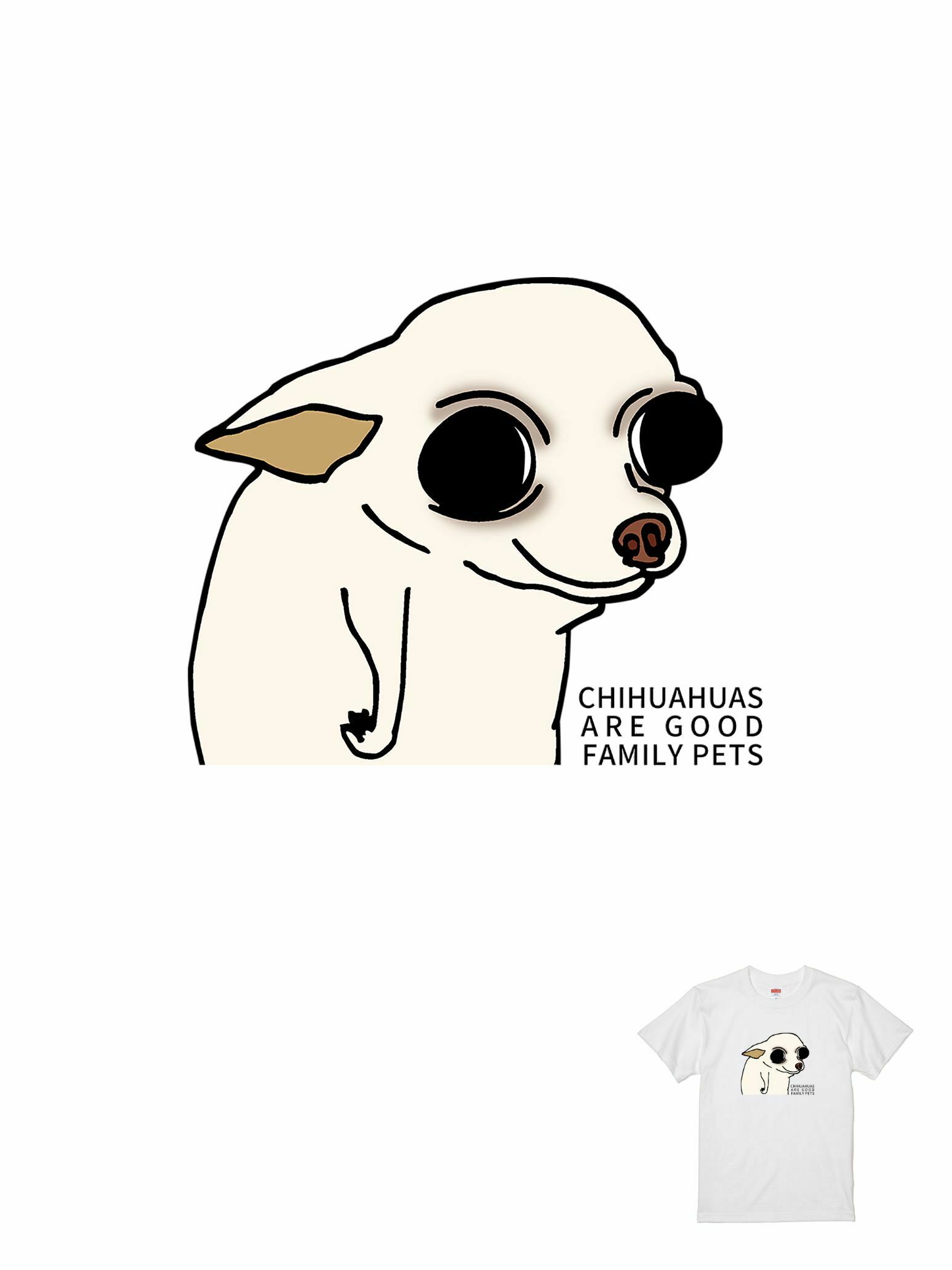 吉娃娃是很棒的寵物狗聯名T|103380006