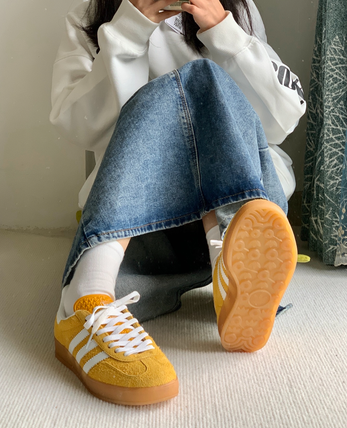 【APAIR】預購 Adidas Originals Gazelle Indoor 芥末黃 黃白 HQ8716