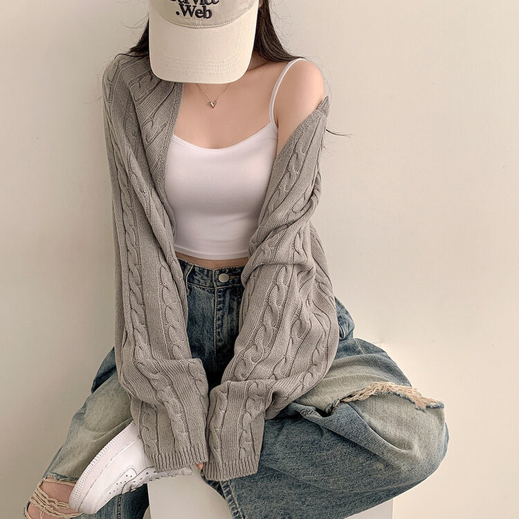 【優惠預訂】韓國麻花跌膊外套（5色）