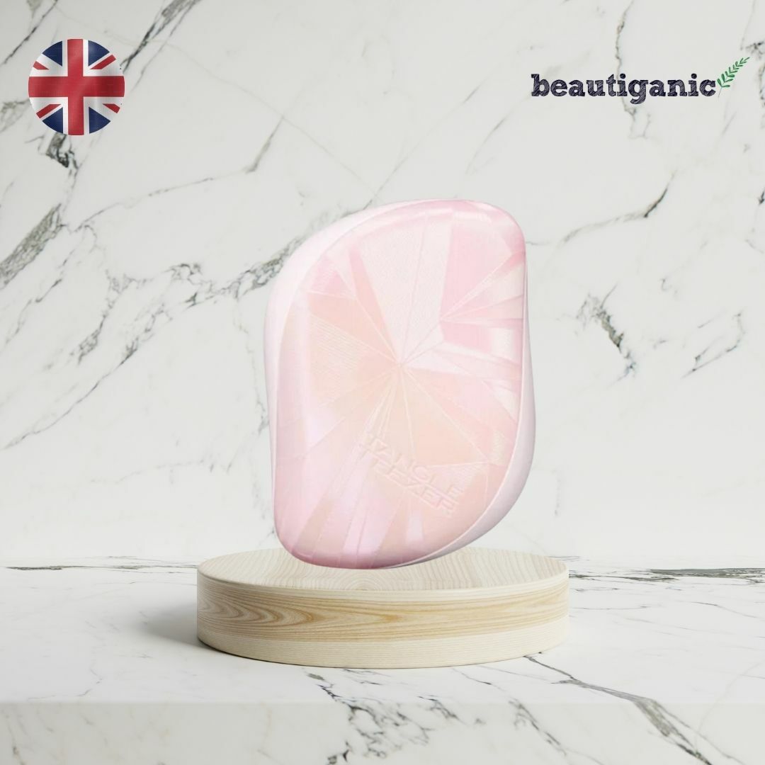 TANGLE TEEZER Compact 便攜順髮梳 - Pink Smashed Holo