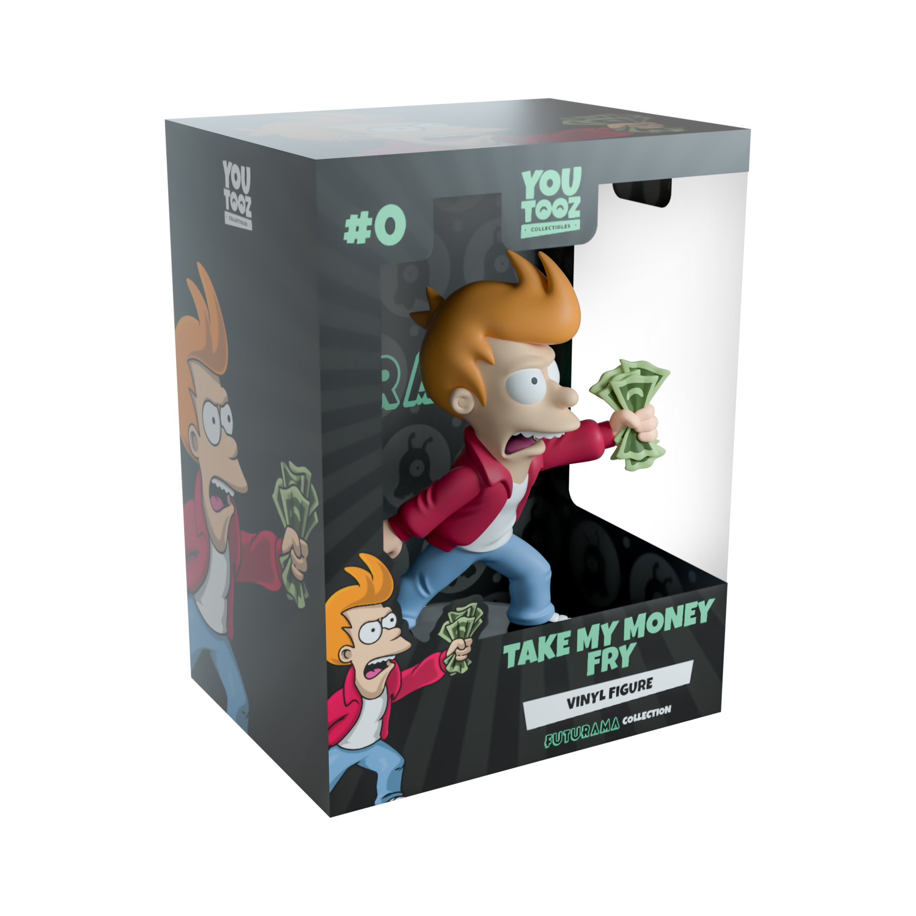 YOUTOOZ VINYL FIGURE FUTURAMA TAKE MY MONEY FRY 菲利普·傑·弗萊